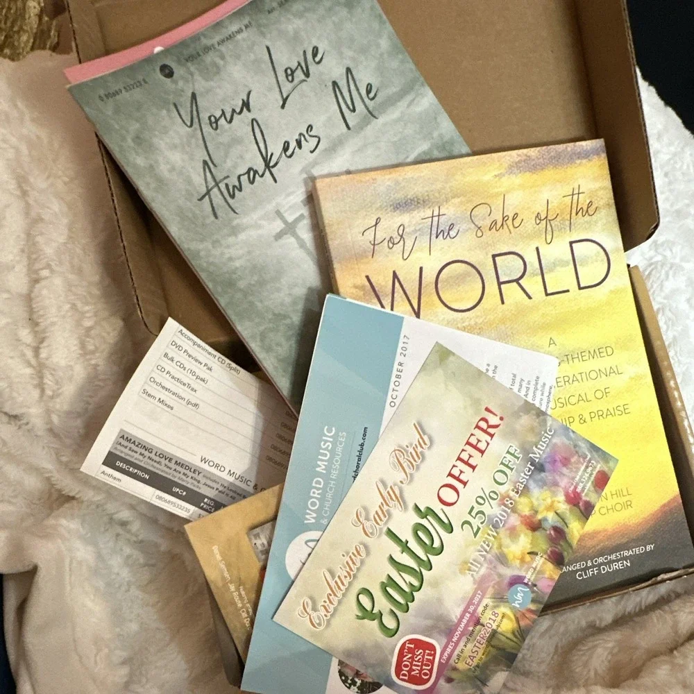 Word Music/Choral Club Oct 2017 Choral Gift Basket: For the Sake of the World